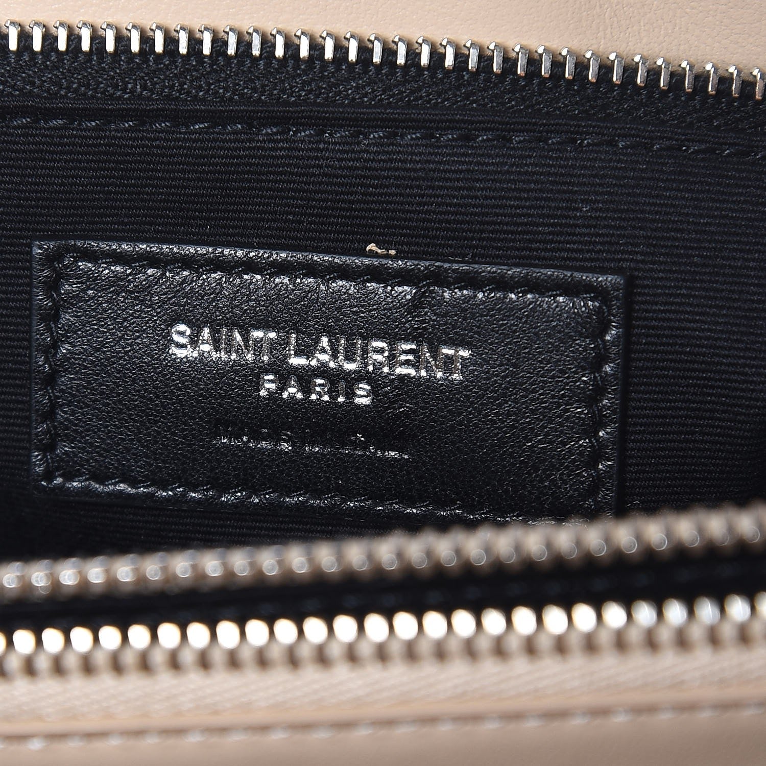 Saint Laurent Calfskin Y Quilted Monogram Large Loulou Shopper Nude Powder 6 of 7