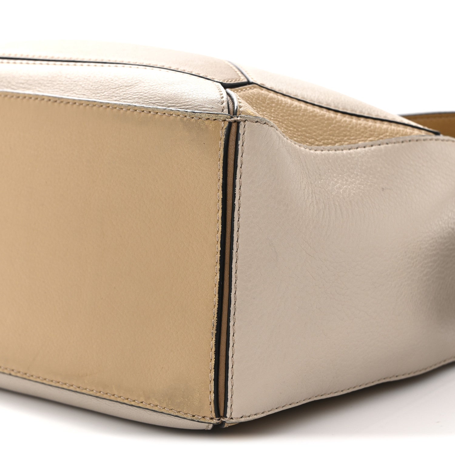 Loewe Calfskin Small Puzzle Bag Mocca Multicolor 1872479