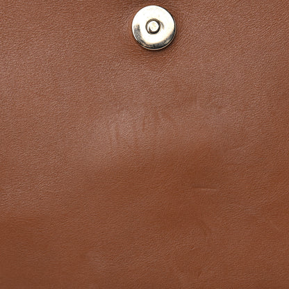 Chloe Suede Calfskin Medium Faye Shoulder Bag Tobacco 9 of 9