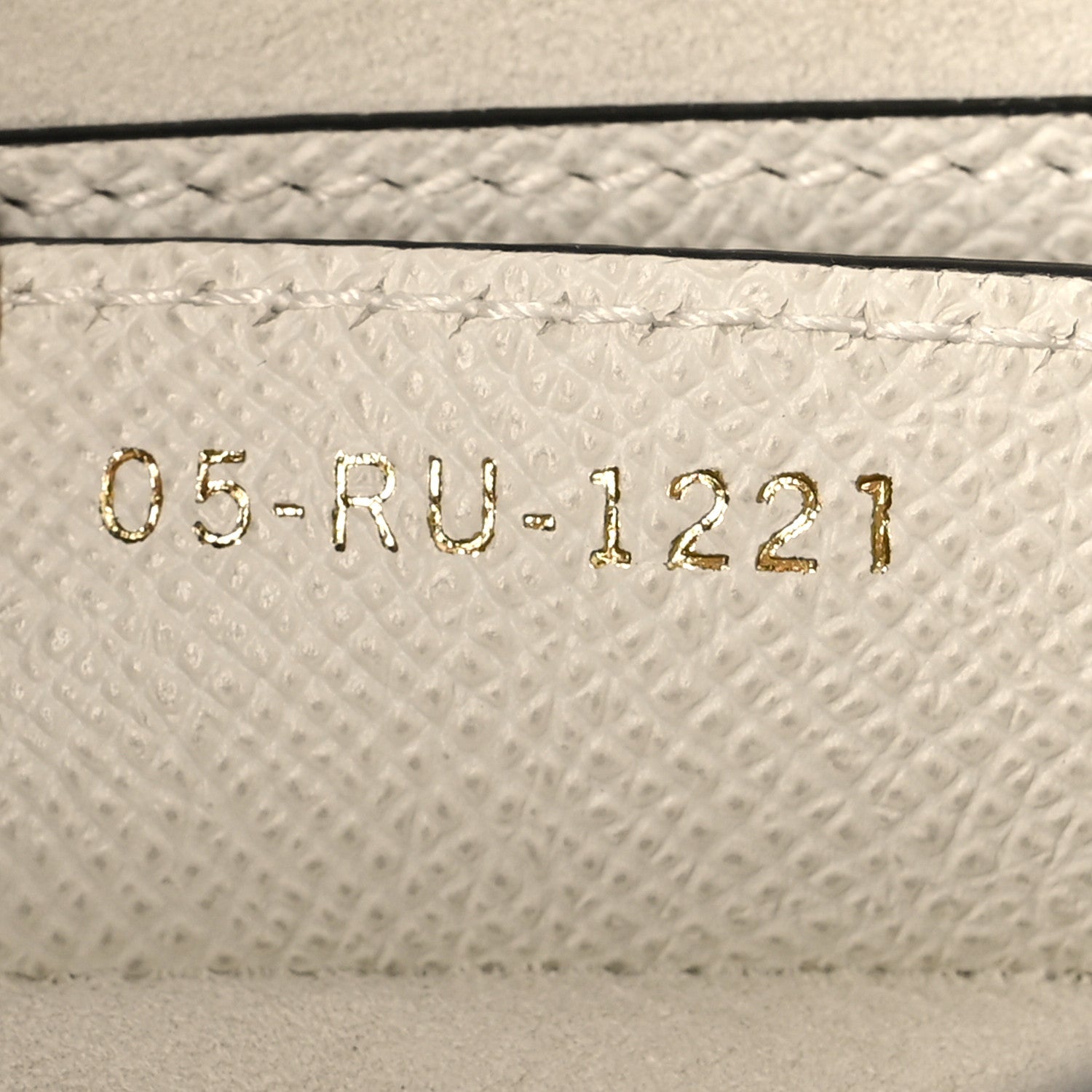 Christian Dior Grained Calfskin Saddle Bag White 7 of 11