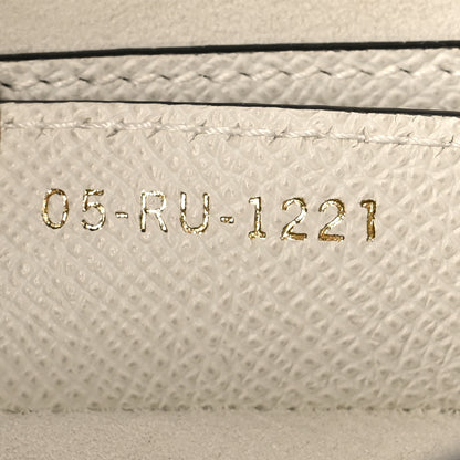 Christian Dior Grained Calfskin Saddle Bag White 7 of 11
