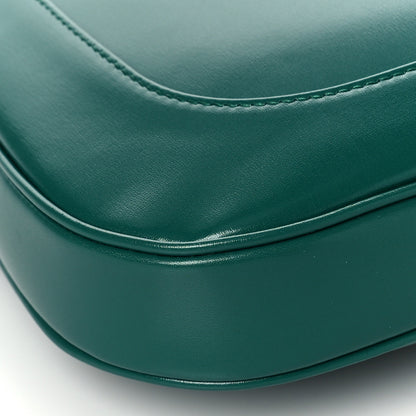 Gucci Boarded Dyana Lux Calfskin Small Jackie 1961 Hobo Emerald 9 of 11