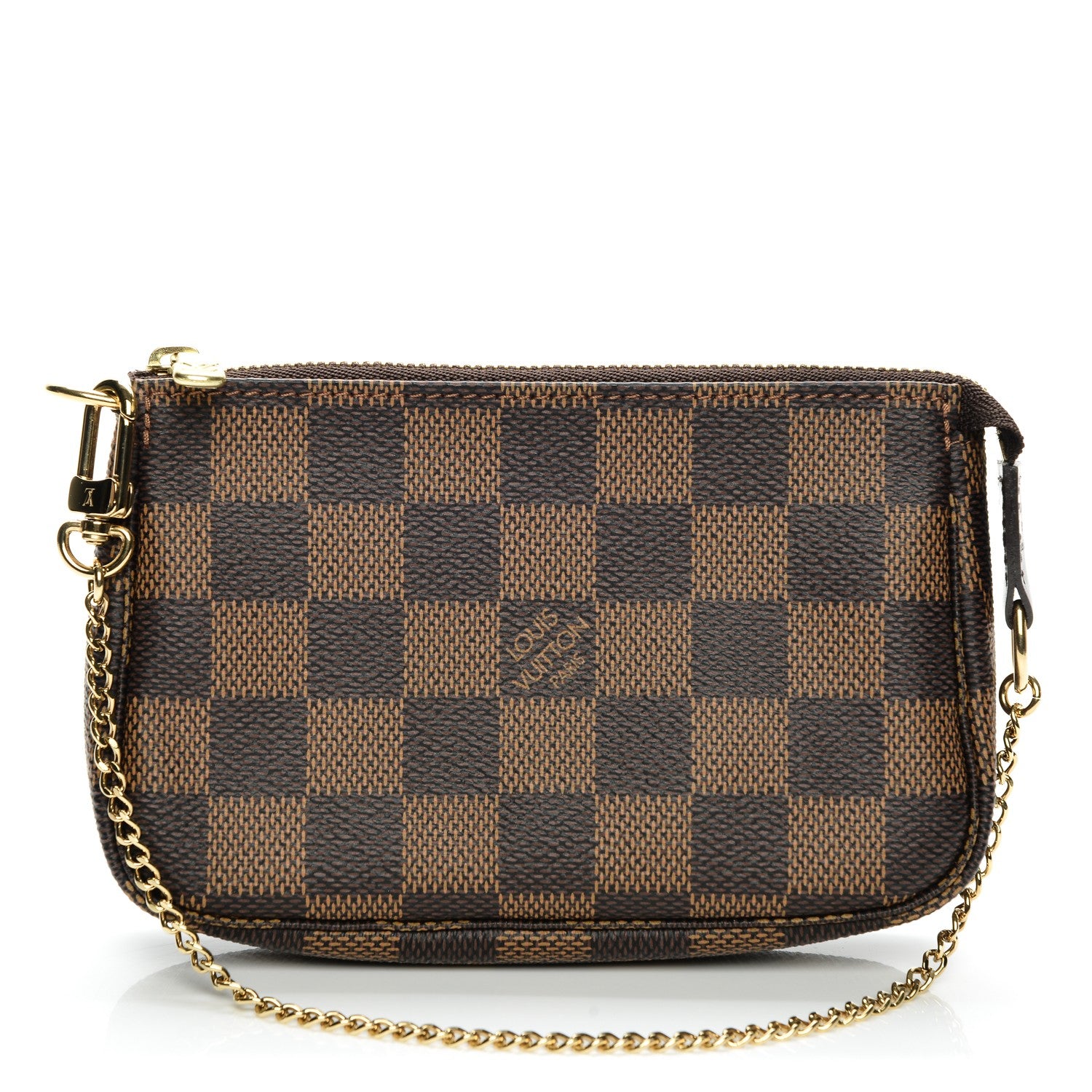 Louis Vuitton Damier Ebene Mini Pochette Accessories 1 of 7