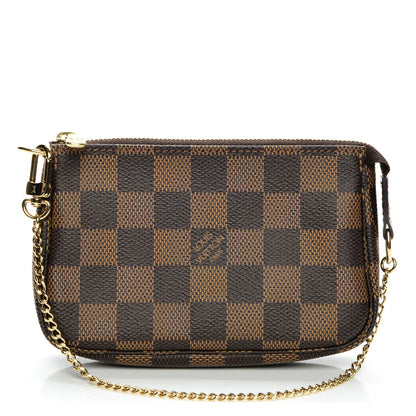 Louis Vuitton Damier Ebene Mini Pochette Accessories 1 of 7