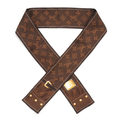 Louis Vuitton Silk Monogram New Denim Bandeau Ebene 1 of 4