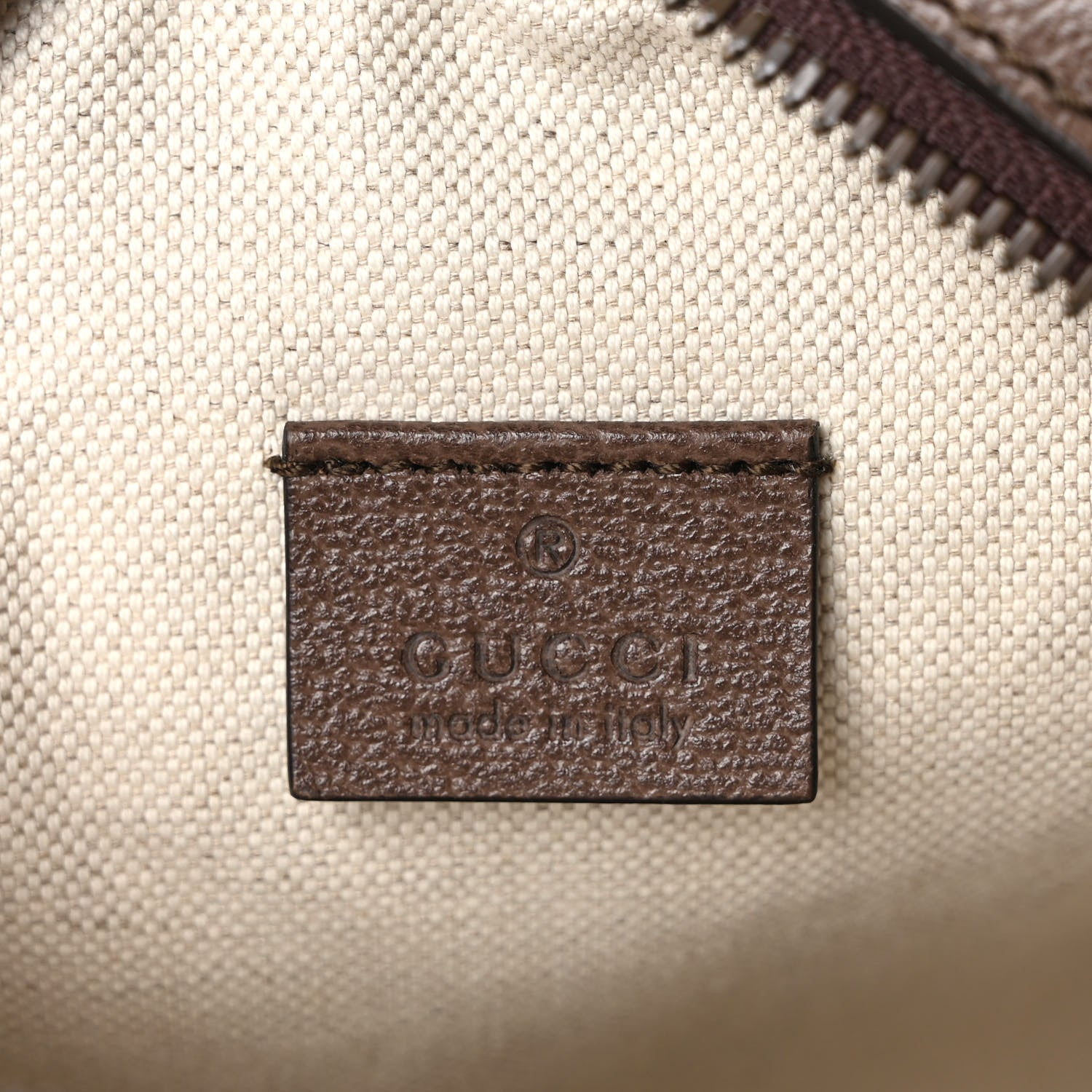 Gucci GG Supreme Monogram Web Mini Ophidia Messenger Brown 6 of 11