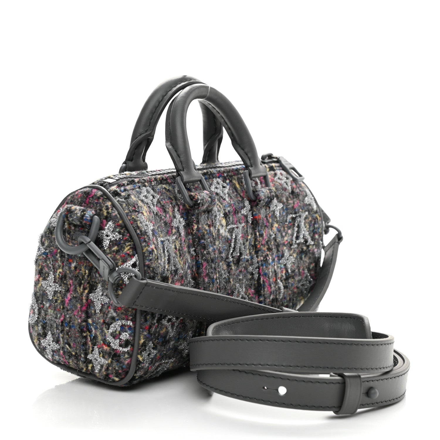 Louis Vuitton Wool Keepall XS Multicolor 3 of 9