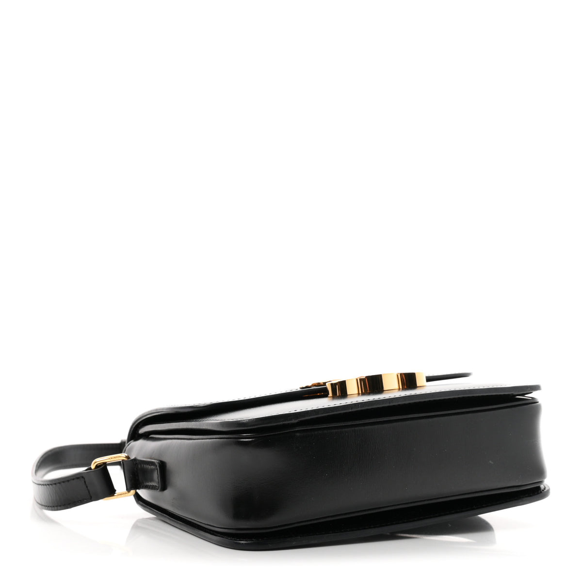 Shiny Calfskin Teen Triomphe Black