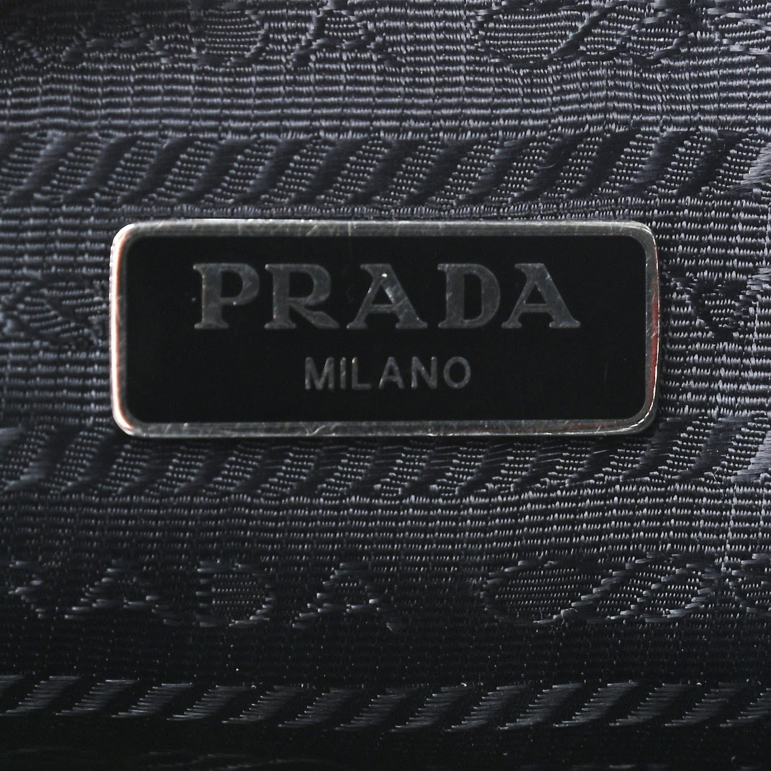 Prada Nylon Re-Edition 2005 Shoulder Bag Black 8 of 10