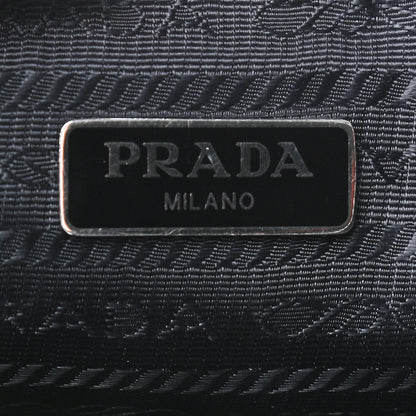 Prada Nylon Re-Edition 2005 Shoulder Bag Black 8 of 10