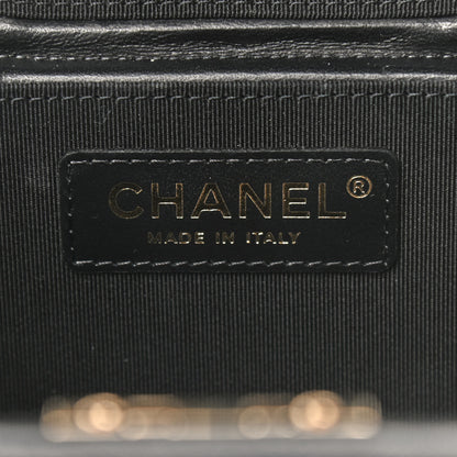 Chanel Lambskin Quilted Vendome Case Black 6 of 9