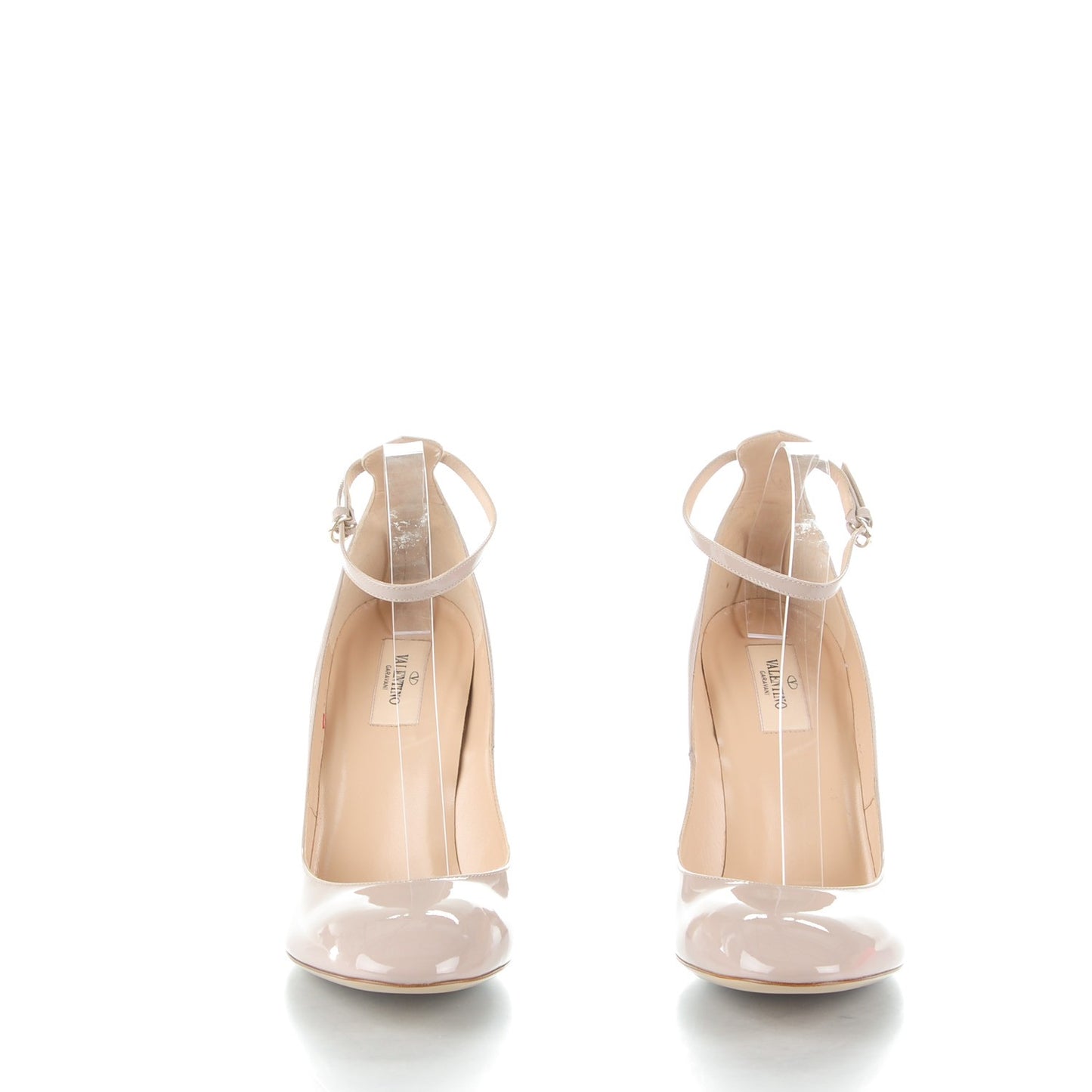 Patent Tan-Go 100mm Mary Jane Pumps 41.5 Poudre