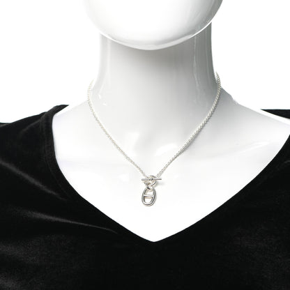 Hermes Sterling Silver Amulette Chaine d'Ancre Necklace 2 of 5