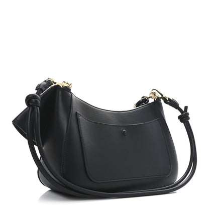 Loewe Smooth Calfskin Donut Chain Medium Ola Shoulder Bag Black 3 of 9