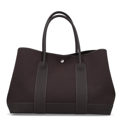 Hermes Toile Militaire Negonda Neo Garden Party Voyage 41 Bai Brun 1 of 9