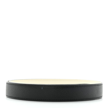 Hermes Swift Epsom 24mm H Belt Strap 70 Nata Black 2 of 5