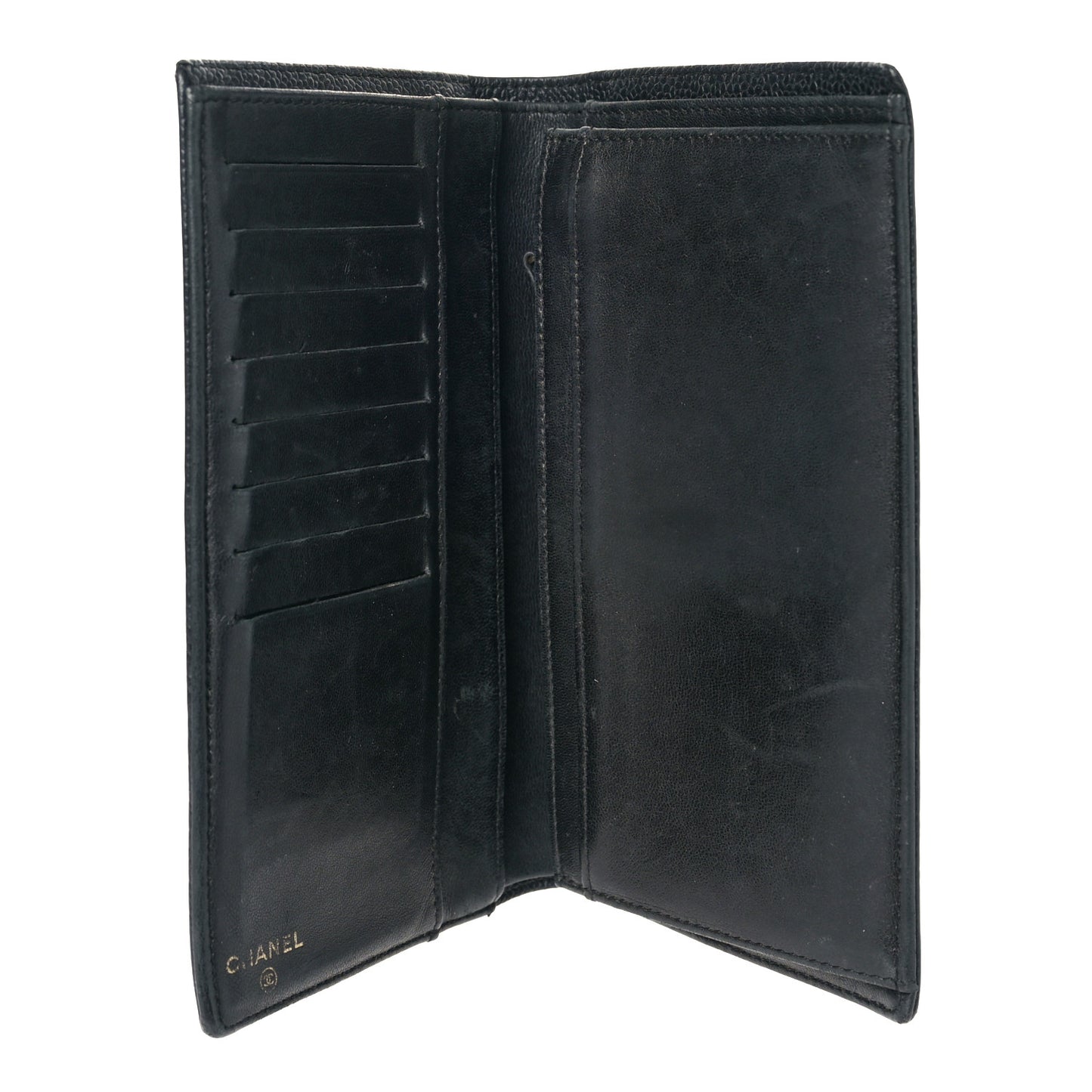Caviar Timeless CC Yen Wallet Black