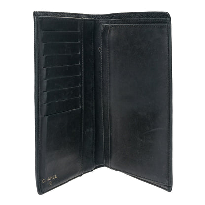 Chanel Caviar Timeless CC Yen Wallet Black 5 of 11