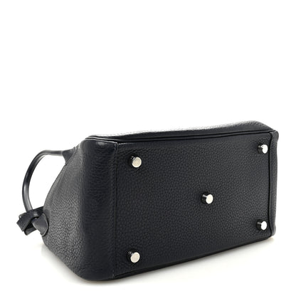 Hermes Taurillon Clemence Lindy 26 Bleu Nuit 4 of 9