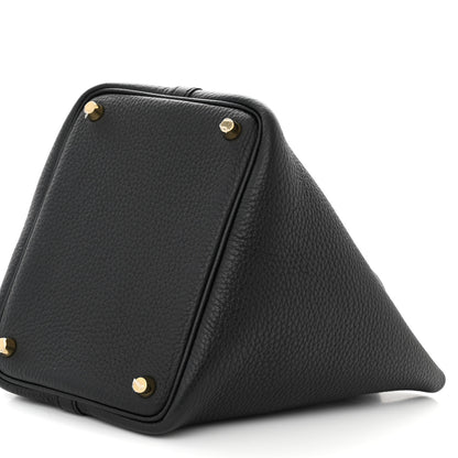 Hermes Taurillon Clemence Picotin Lock 18 PM Black 10 of 11