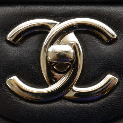 Chanel Lambskin Quilted Maxi Double Flap Black 5 of 10