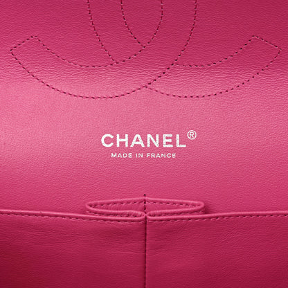 Chanel Iridescent Caviar Quilted Jumbo Double Flap Pink 6 of 19