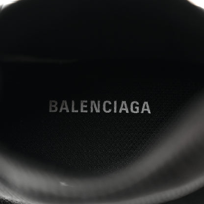 Balenciaga Neoprene Knit Womens Speed Graffiti Sneakers 38 Black White 6 of 9