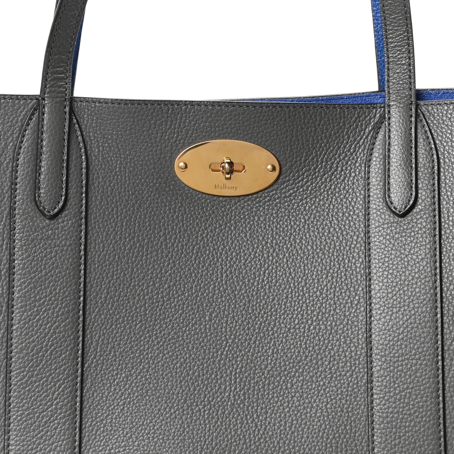 Small Classic Grain Bayswater Tote Charcoal