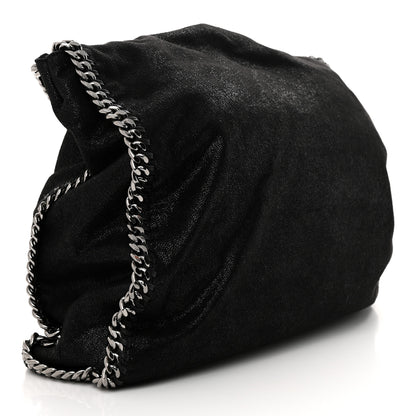 Stella McCartney Shaggy Deer Falabella Fold Over Tote Black 4 of 10