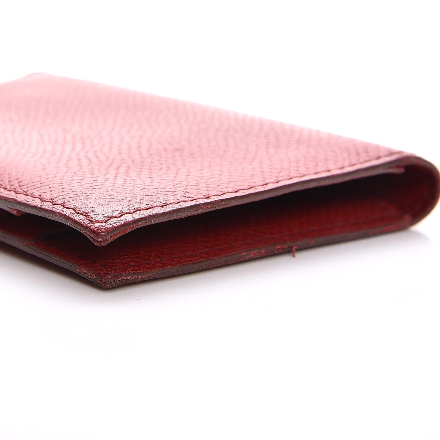 Hermes Epsom Card Case Rouge Vif 9 of 11