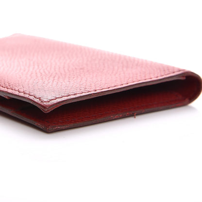 Hermes Epsom Card Case Rouge Vif 9 of 11