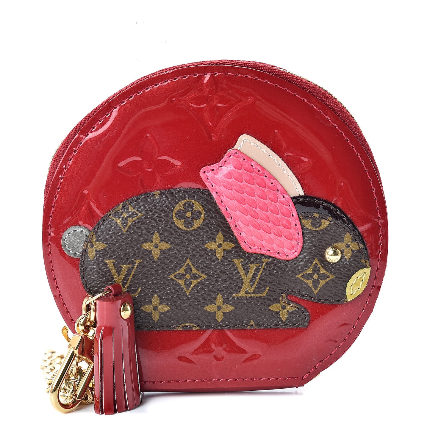 Vernis Animania Lapin Bunny Round Coin Purse Pomme D'Amour