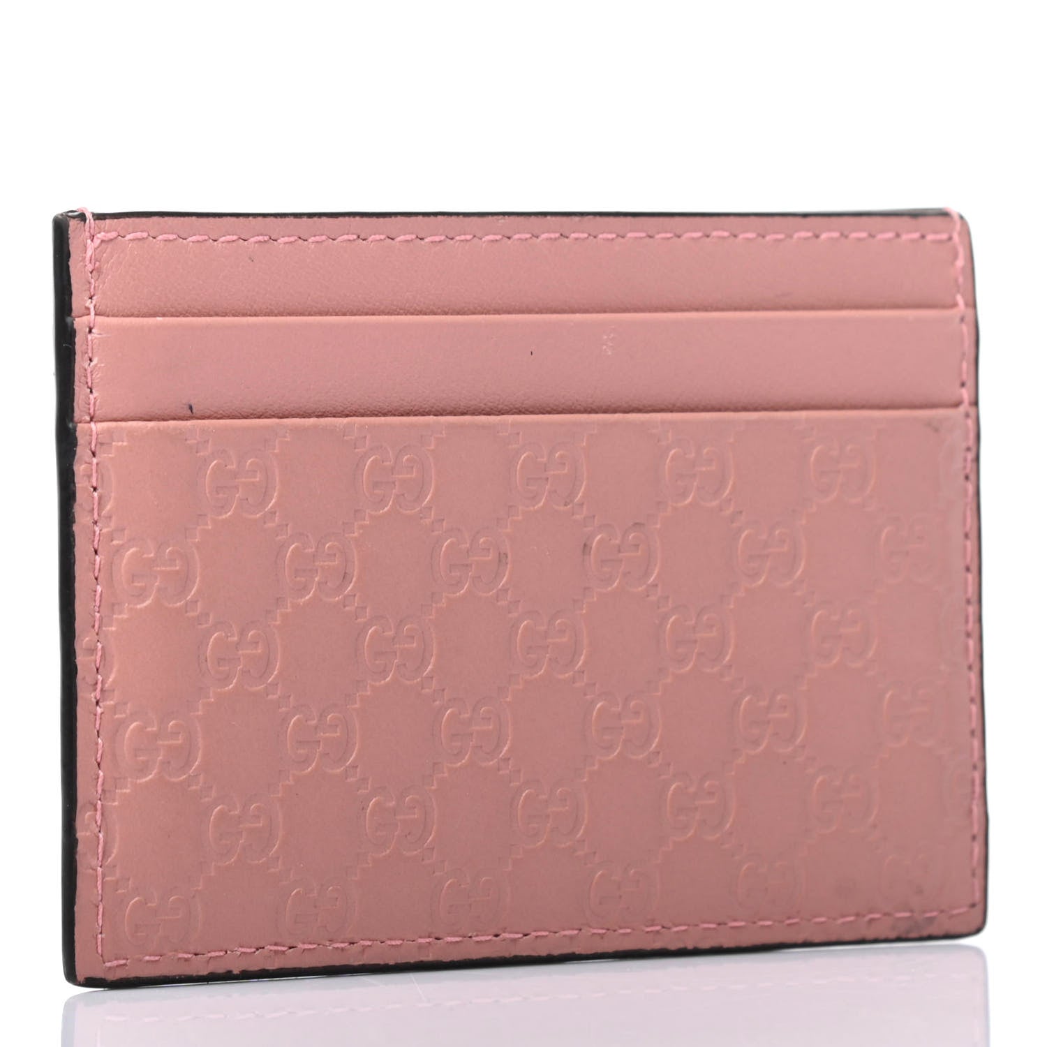 Gucci Microguccissima Card Holder Soft Pink 2 of 4