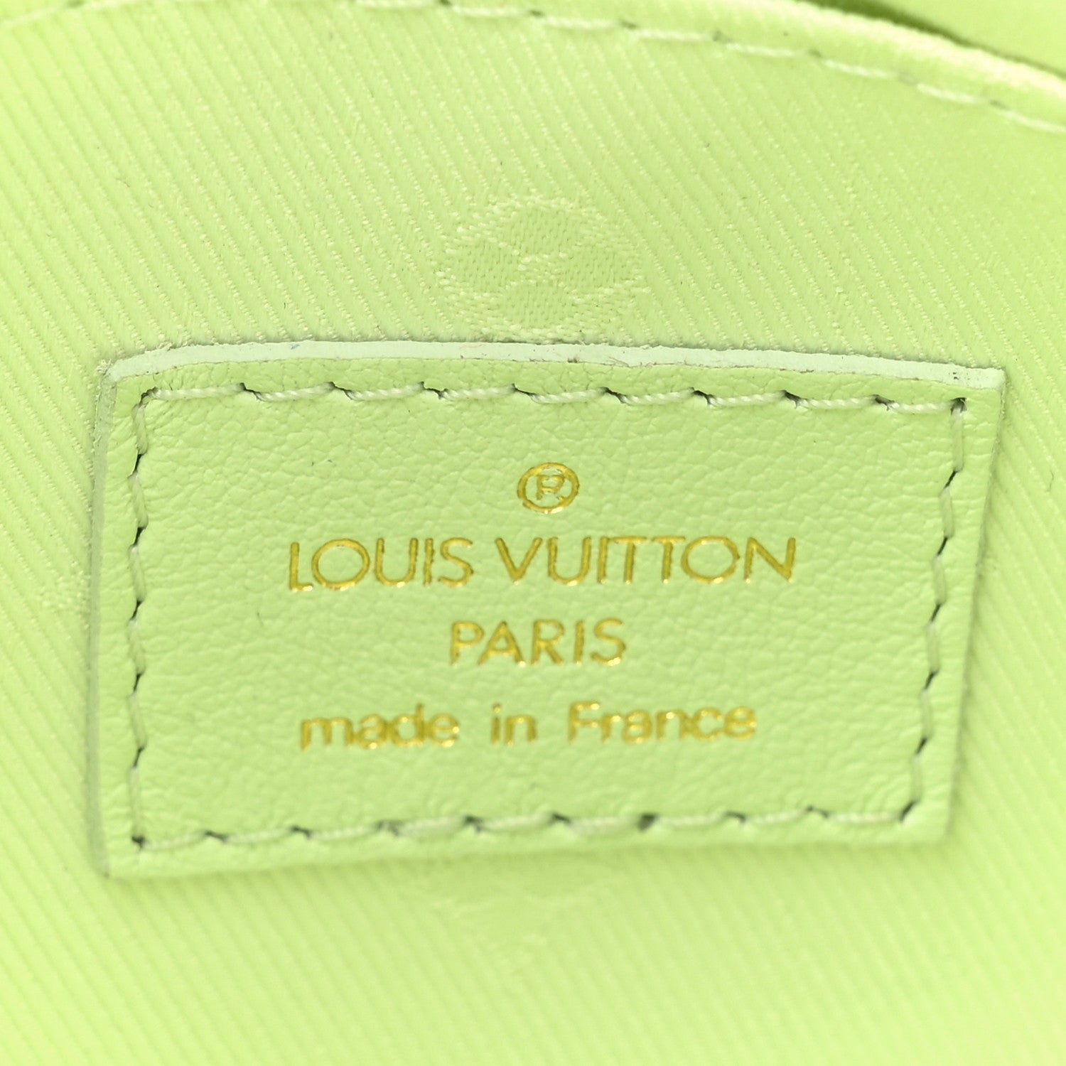 Louis Vuitton Calfskin Bubblegram Over The Moon Light Green 6 of 13