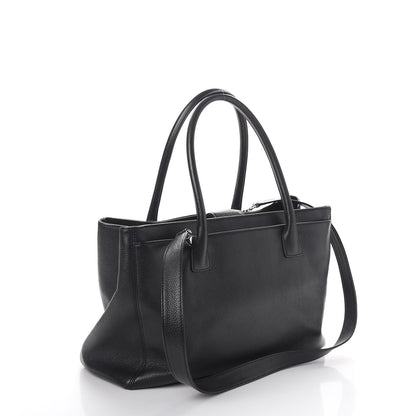 Chanel Calfskin Cerf Executive Shopper Tote Black 4 of 11