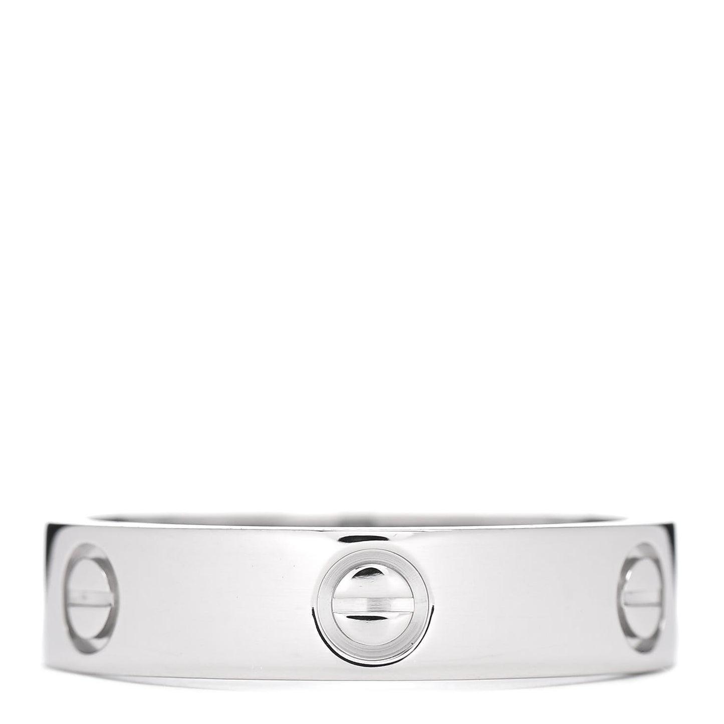 Platinum 5.5mm LOVE Ring 64 10.75