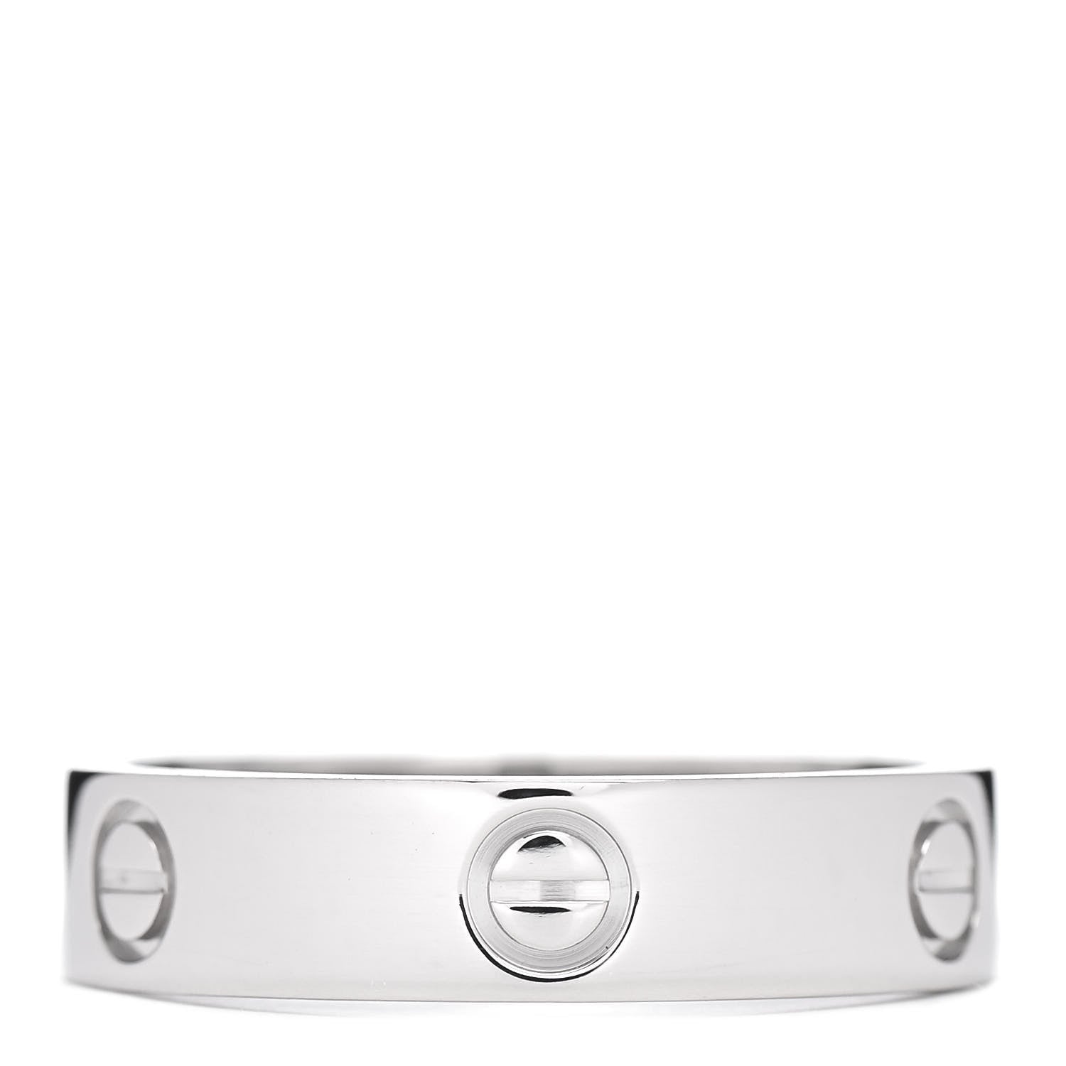 Cartier Platinum 5.5mm LOVE Ring 64 10.75 3 of 4