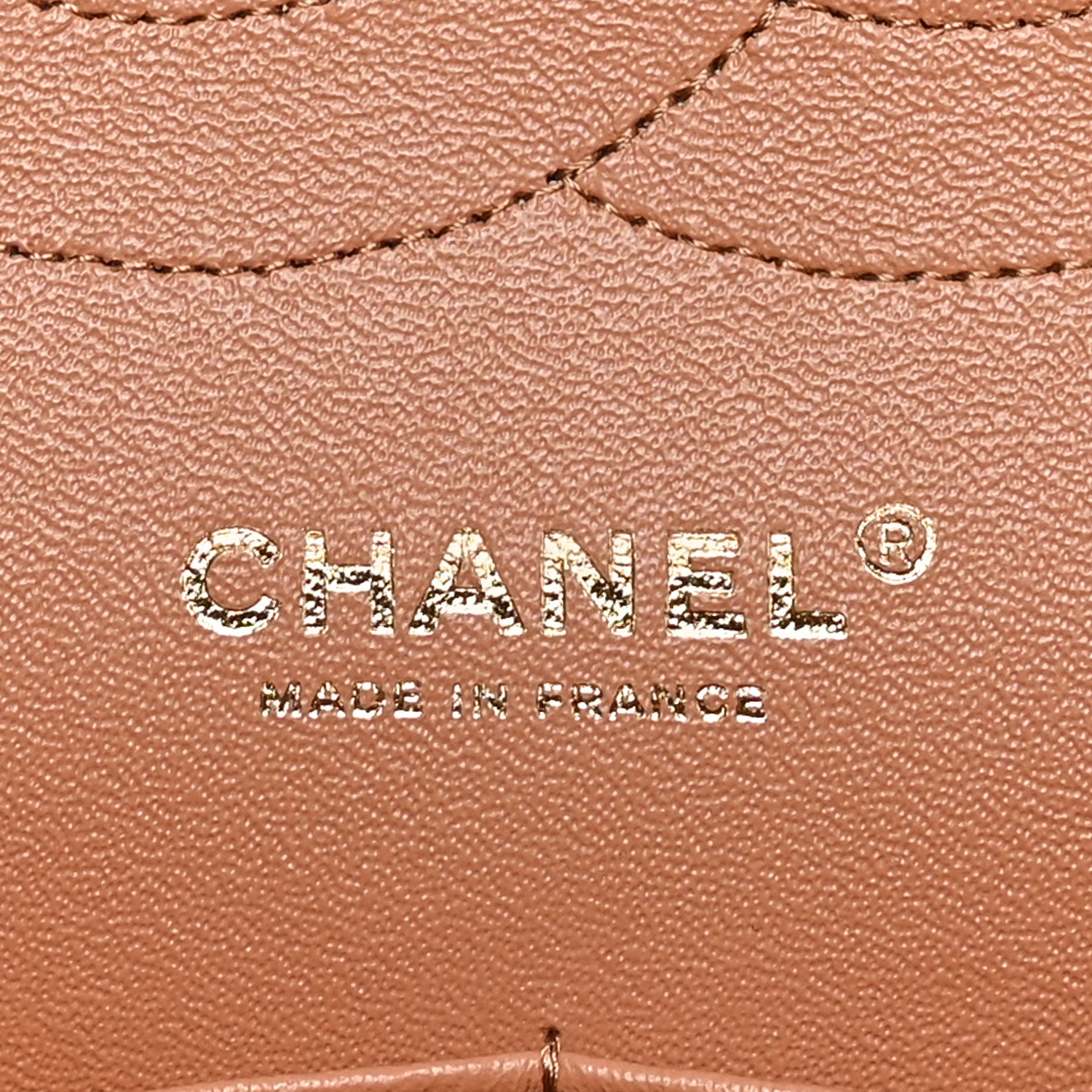 Chanel Lambskin Quilted Jumbo Double Flap Beige 6 of 11