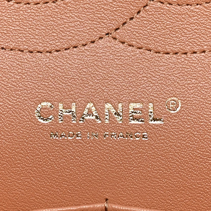 Chanel Lambskin Quilted Jumbo Double Flap Beige 6 of 11