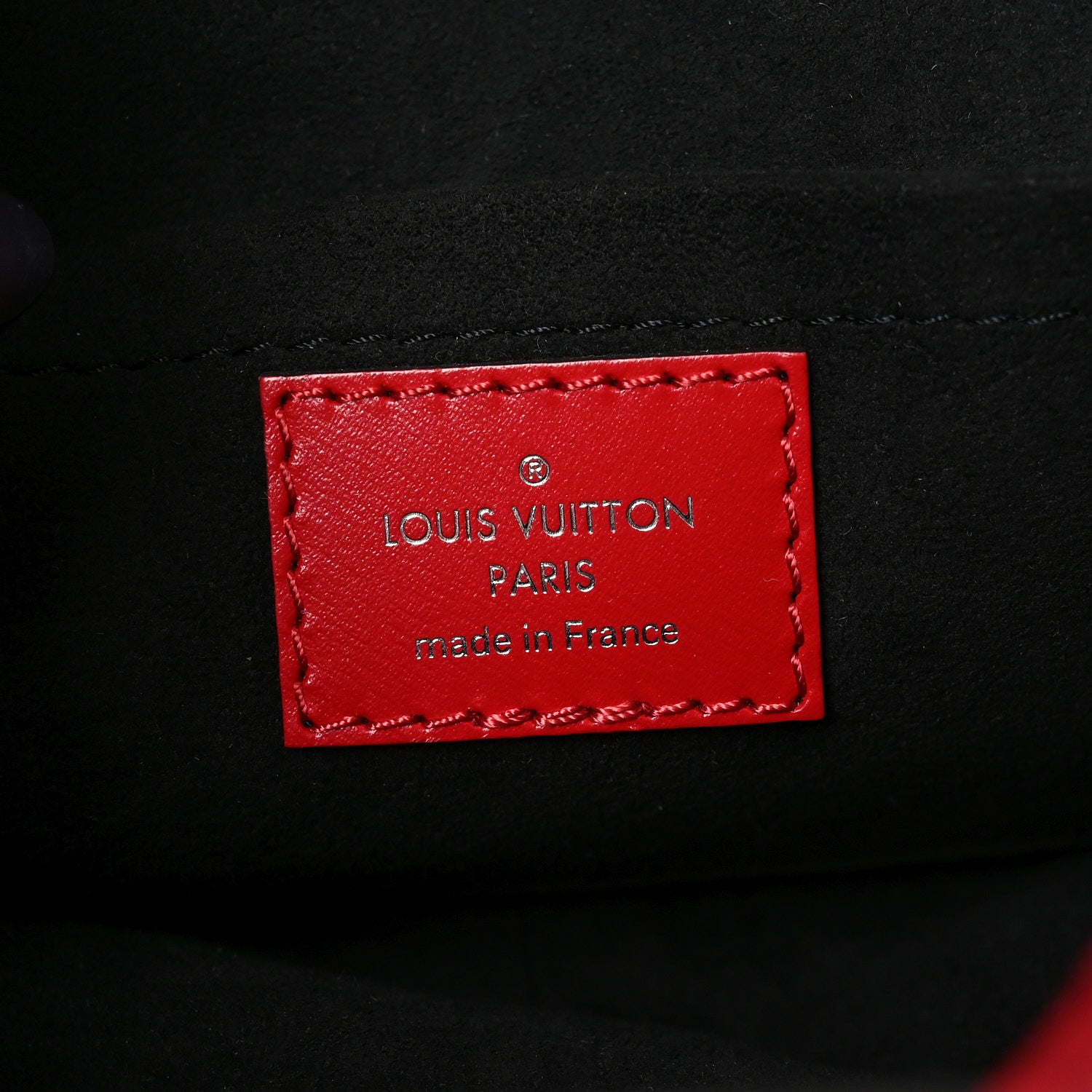 Louis Vuitton Taurillon Neo Square Bag Rouge 6 of 9