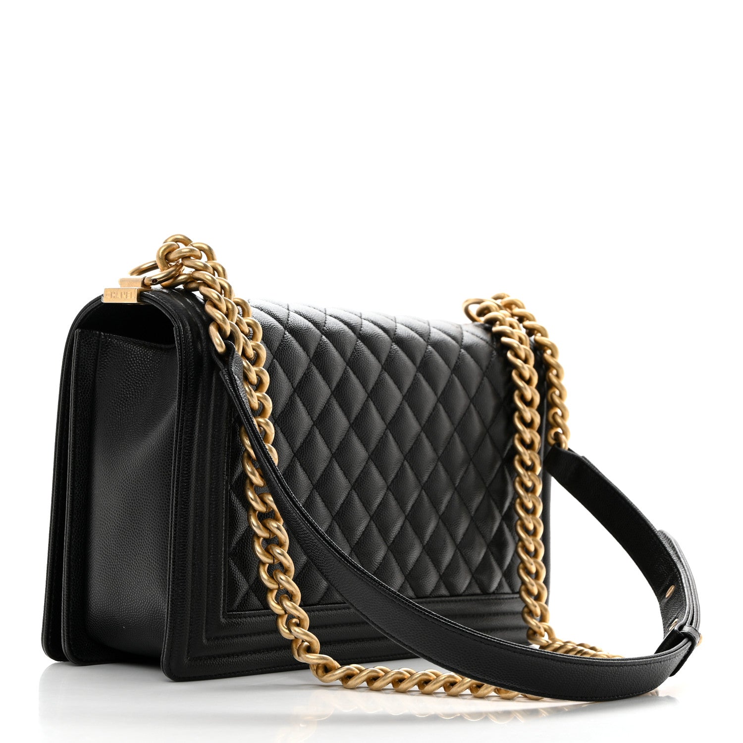 Chanel Caviar Quilted New Medium Boy Flap Black 3 of 10