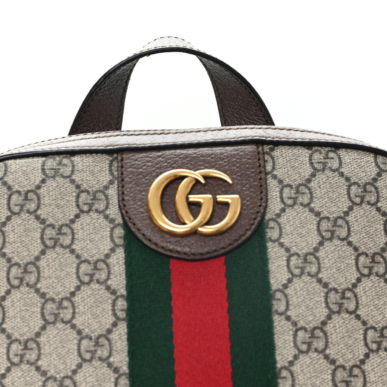 Gucci GG Supreme Monogram Medium Ophidia Day Backpack Brown Brown 8 of 11