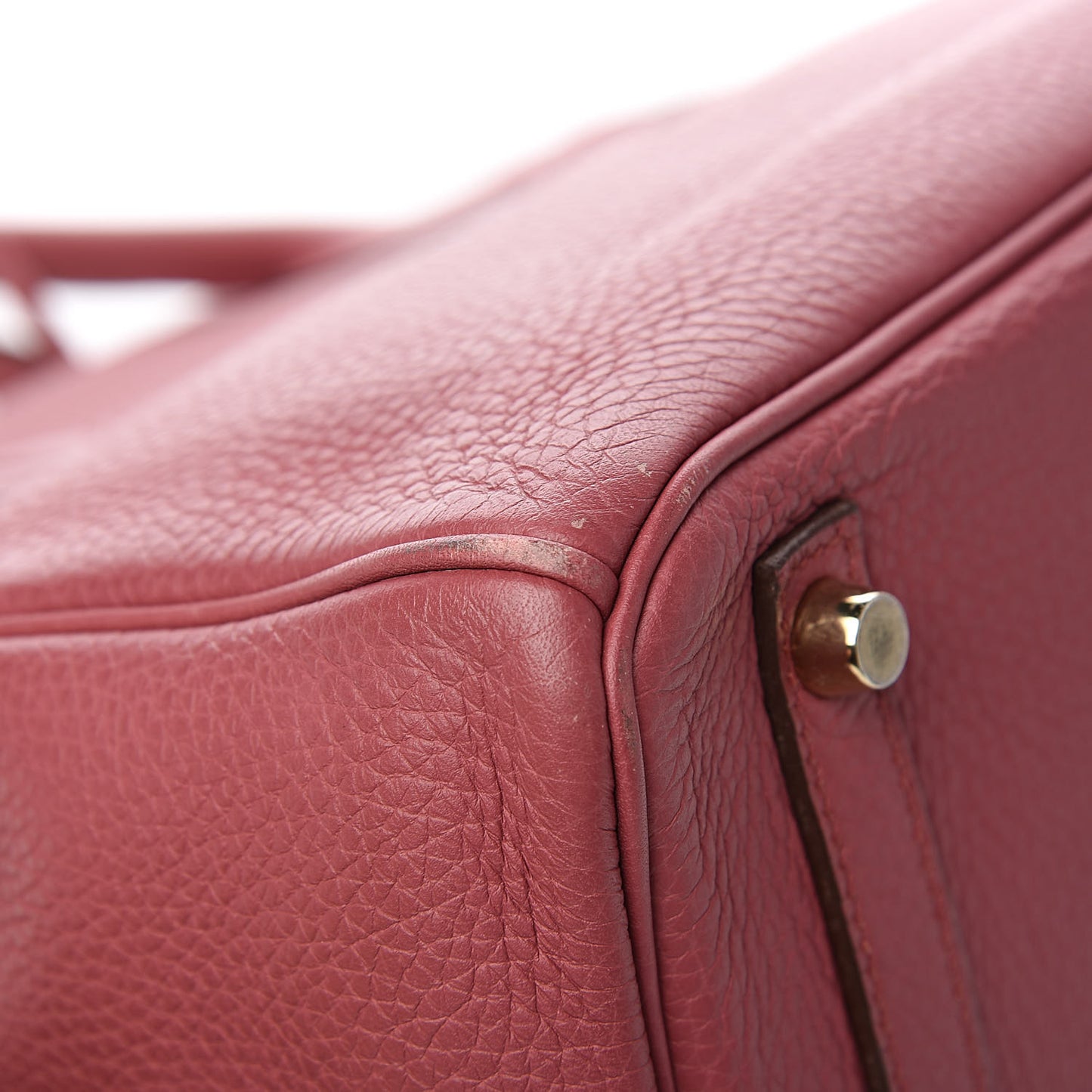 Taurillon Clemence Birkin 30 Bois de Rose