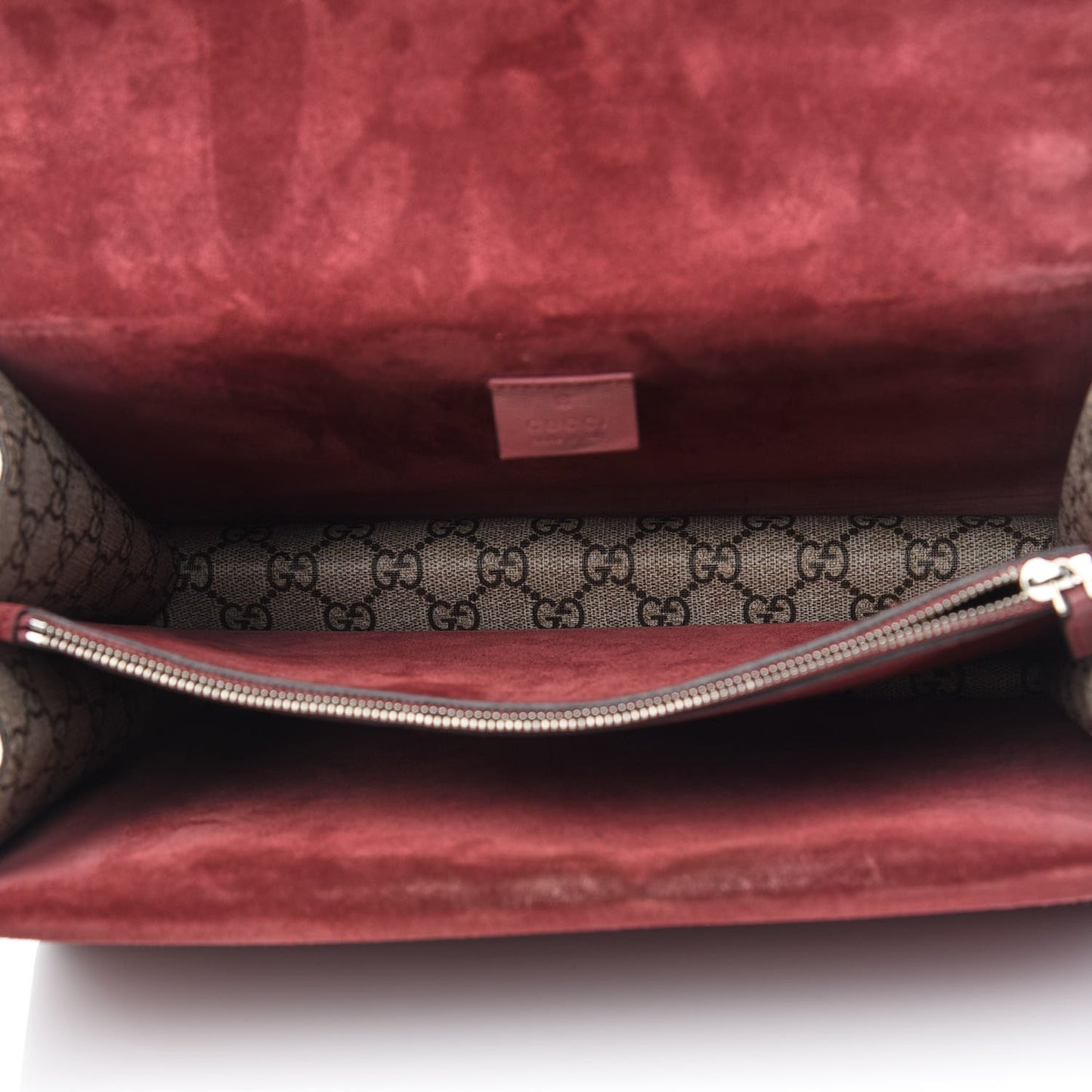 GG Supreme Monogram Blooms Medium Dionysus Shoulder Bag Beige Multicolor Dry Rose