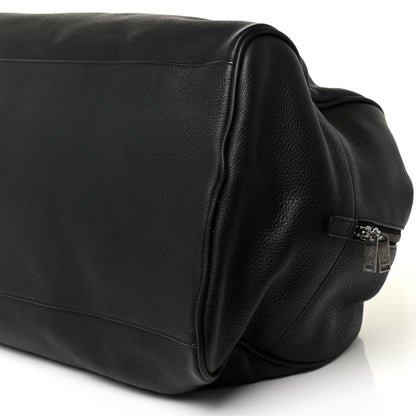 Saint Laurent Grained Calfskin Classic Duffle Black 8 of 10