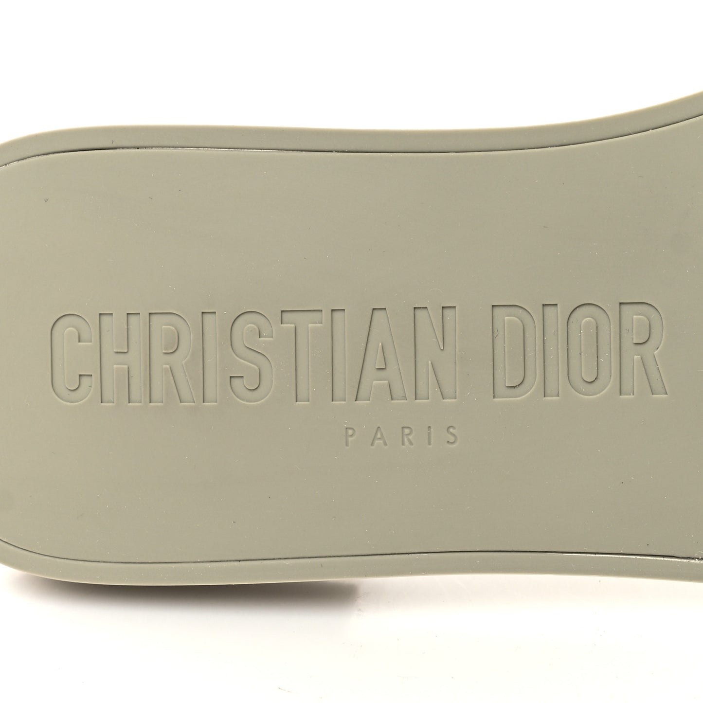 Rubber Macrocannage Dio(r)evolution Slide Sandals 36 Desert Shade
