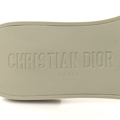 Christian Dior Rubber Macrocannage Dio(r)evolution Slide Sandals 36 Desert Shade 8 of 9