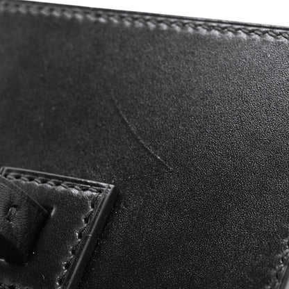 Moynat Calfskin Mini Vanity Case Clutch Black 7 of 10