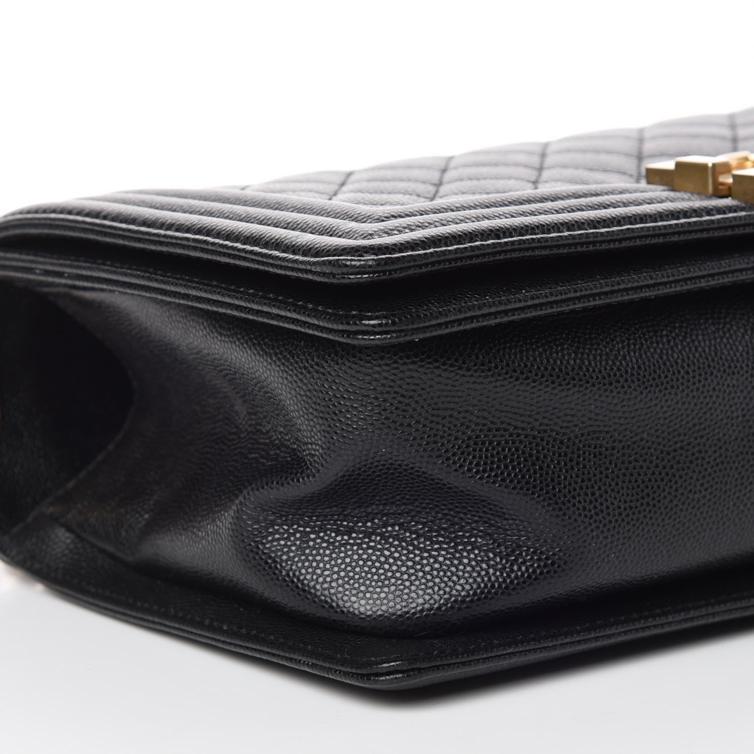 Chanel Caviar Quilted Medium Boy Flap Black 5 of 10