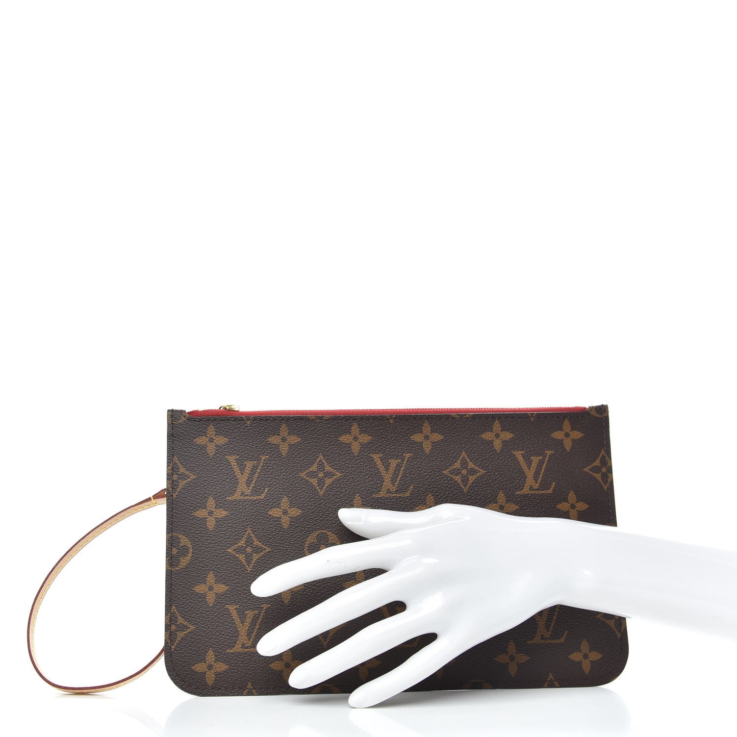 Monogram Neverfull MM GM Pochette Cherry
